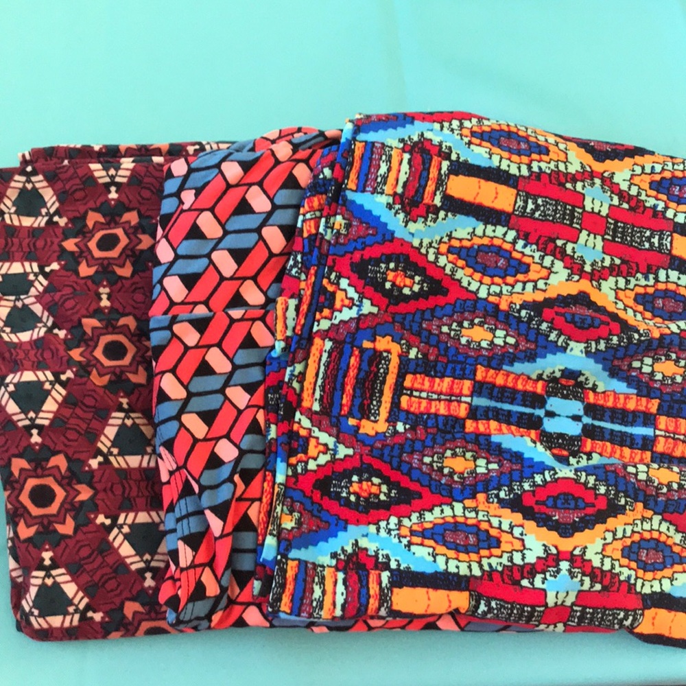NWOT! Lula Roe Leggings TC Set#69